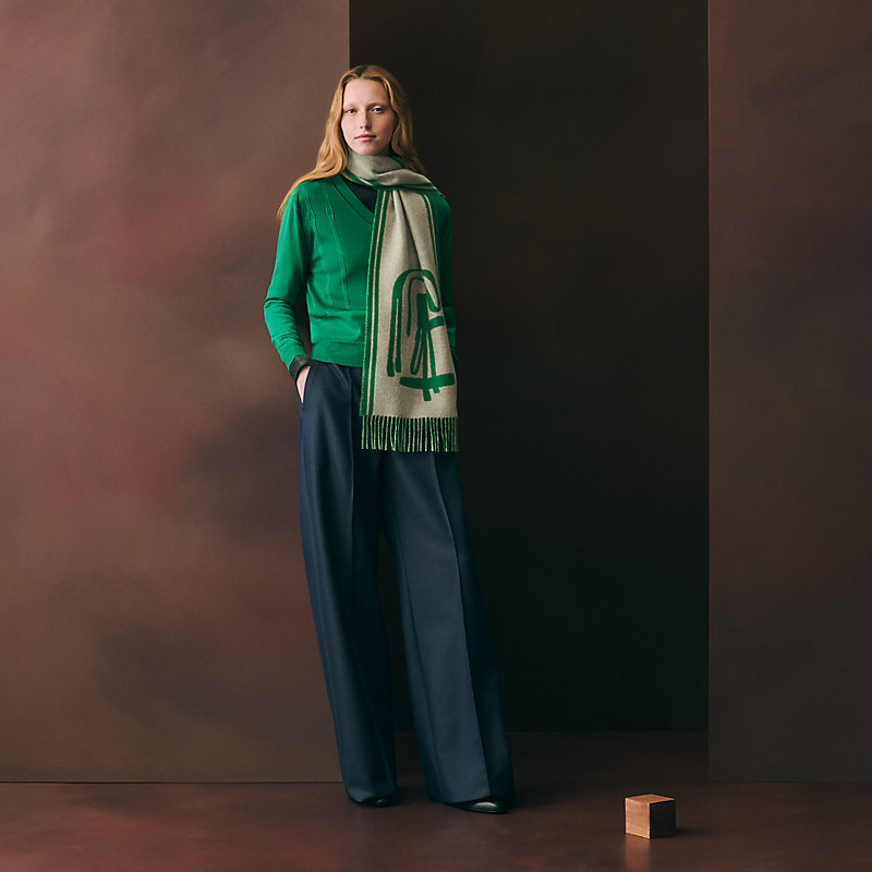 マフラー 《レトル・エケストル》 | Hermès - エルメス-公式サイト